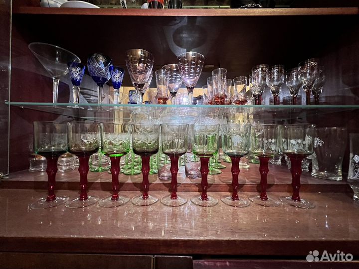 Бокал фужер рюмка СССР Мещерский цветок