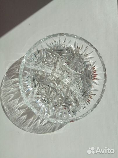Менажница СССР хрусталь