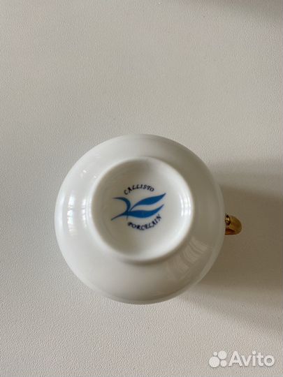Кофейный набор 4шт. Италия фарфор Callisto