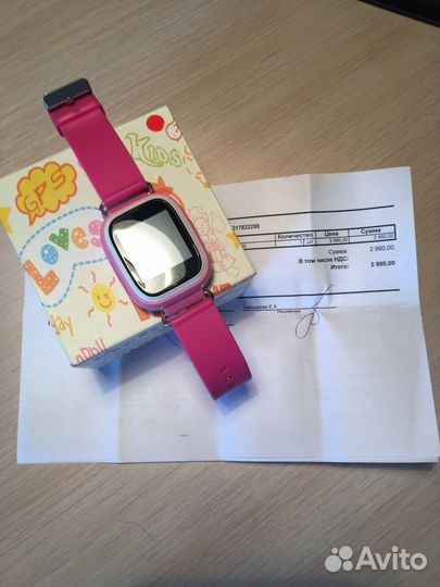 Детские часы-телефон с gps