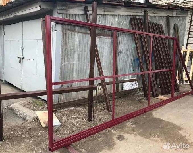 Каркас откатных ворот