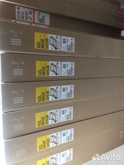 Мансардное окно velux GZL MK08 1051B(78x140)