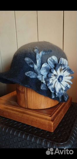 Шляпы для бани из шерсти