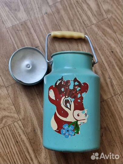 Алюминиевый бедон СССР 3 литра
