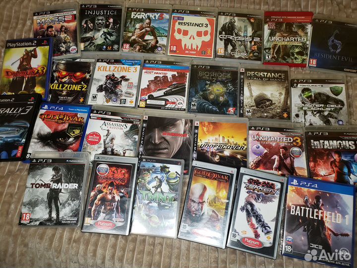 Игры ps4, ps3, psp, xbox 360, ps2