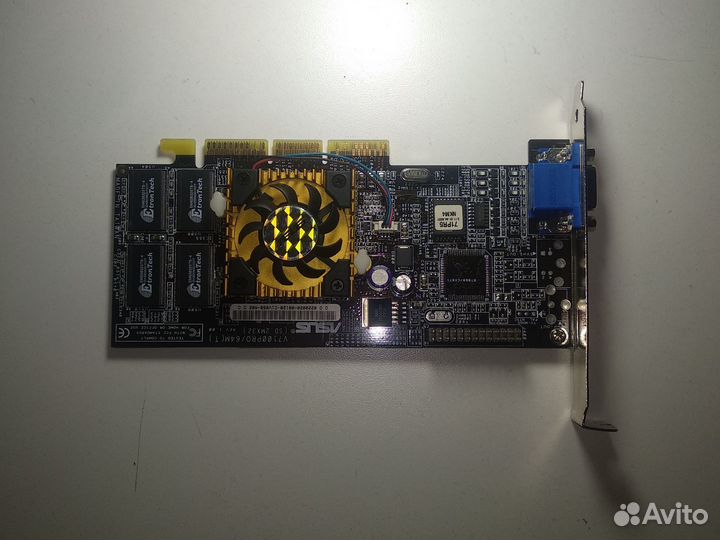 Видеокарта V7100PRO/pure/64m/SD/U