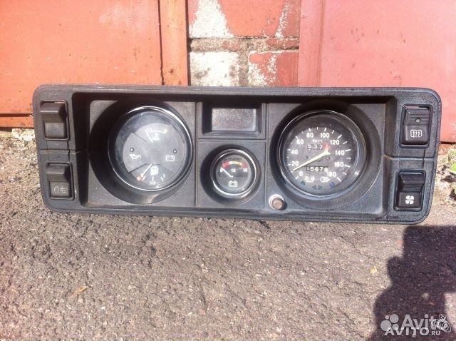 Щиток приборов на ваз 2105 2107 2104