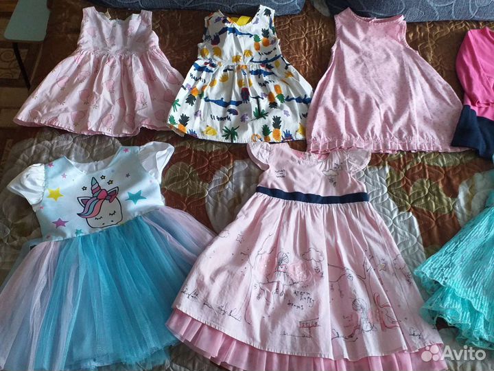 Вещи пакетом на девочку