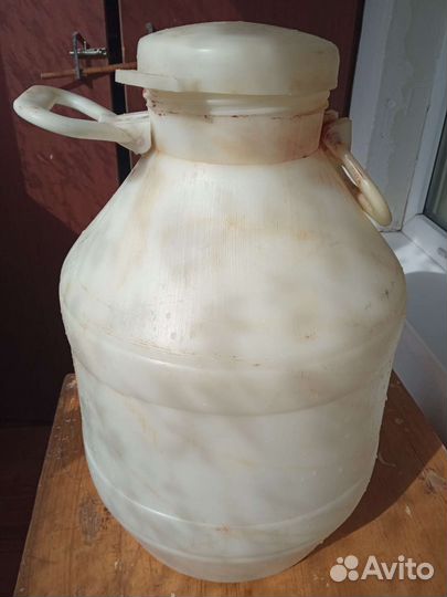 Бидон, бочка с ручками пэ