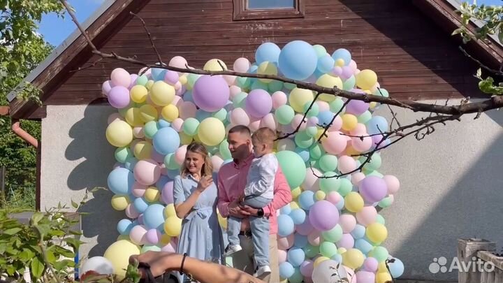 Фотозоны на выписку / гендер пати