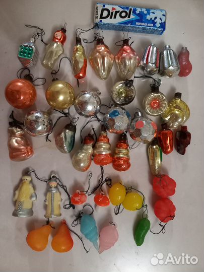 Игрушки ёлочные 