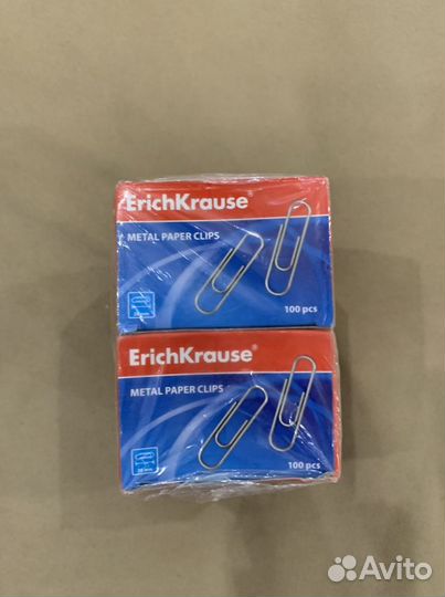 Скрепки Erich Krause