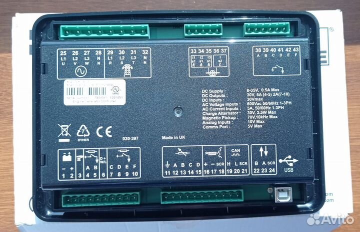 Контроллер Deep Sea DSE6020 mkii AMF