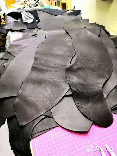 Натуральная кожа, куски