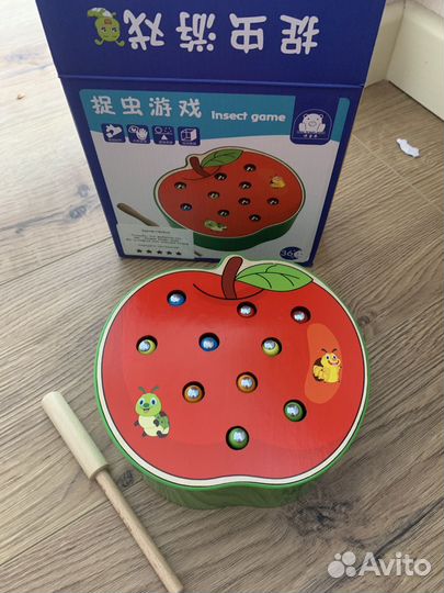 Магнитная рыбалка Яблоко (новая)