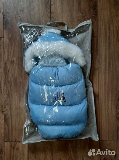 Конверт на выписку зимний (для двойни)