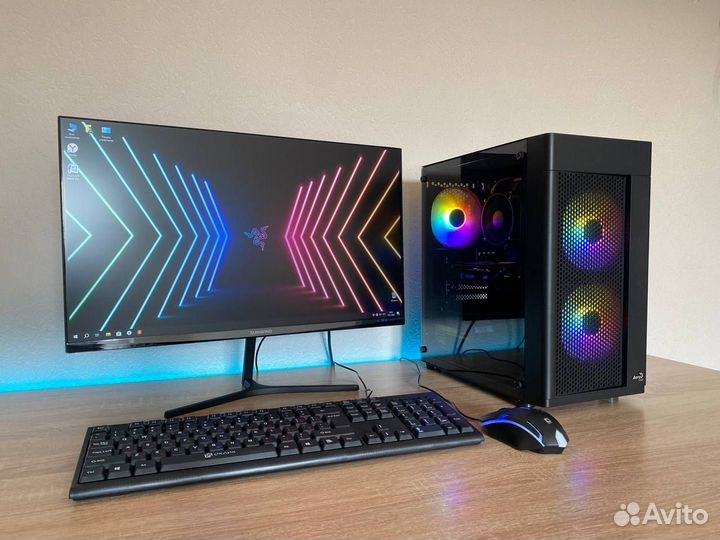 Игровой пк с монитором комплект