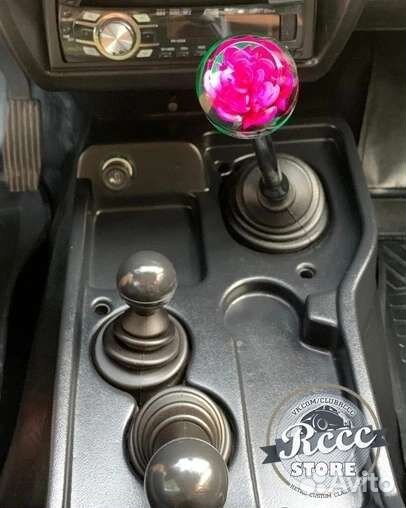 Розочка на кпп короткая оргстекло