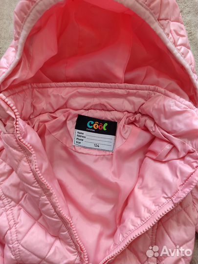 Куртки на девочку весна/осень
