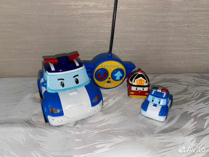 Машина на пульте управления робокар Поли