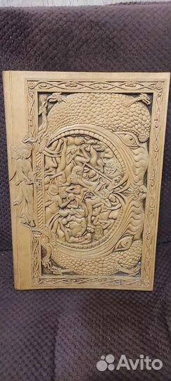 Картина резьба по дереву
