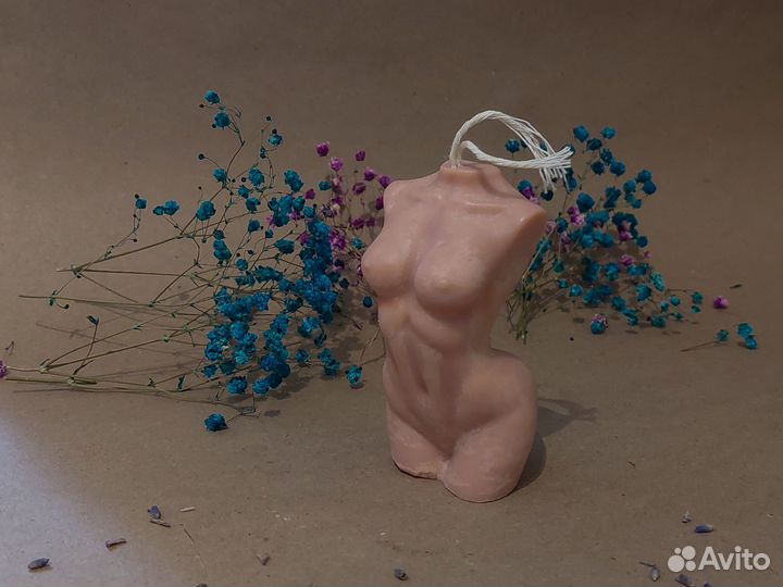 Фигурные ароматические свечи ручной работы