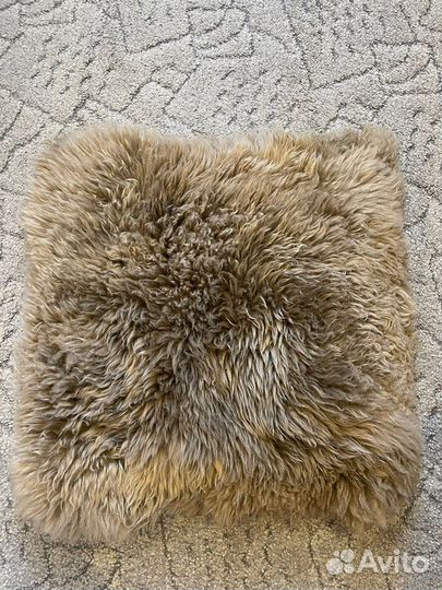 Натуральный овечий чехол IKEA