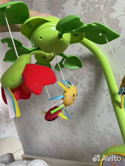 Детский электро мобиль на кроватку