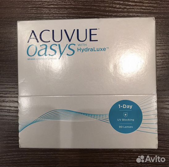 Линзы контактные -2,25 acuvue oasys 1 day