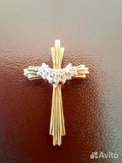 Золотой крестик