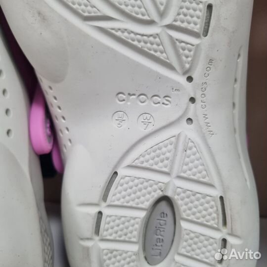 Новые сабо crocs literide w7 37/38