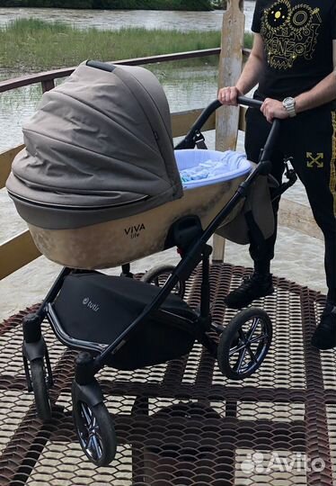 Коляска tutis viva life 3 в 1 premium