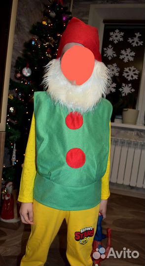 Костюм гномика для мальчика (р-р 122-128)