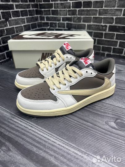 Кроссовки Nike Air Jordan 1 Low x Travis Scott