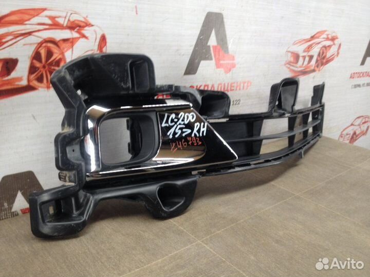 Решетка бампера правая Toyota Land Cruiser 200