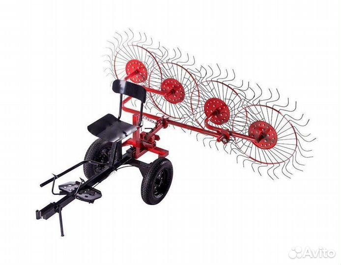 Ворошилка колесно-пальцевая вм-4 для мотоблоков