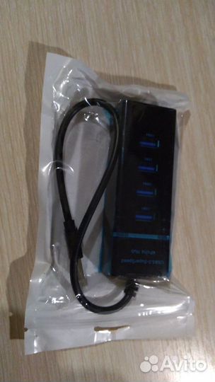 USB-хаб на 4 порта (в упаковке)