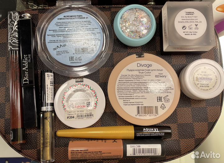 Набор косметики (люкс/проф/массмаркет) б/у