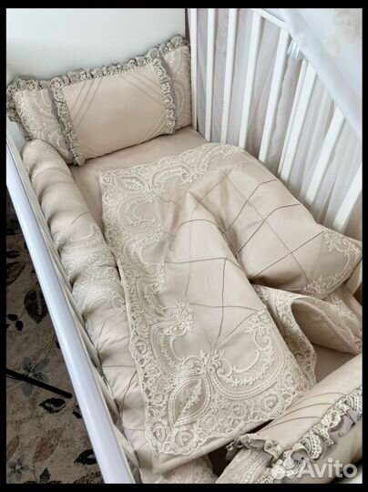 Бортики в кроватку на заказ