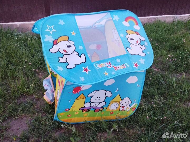 Палатка домик детская игровая