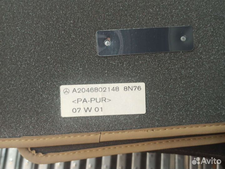 Коврики Mercedes