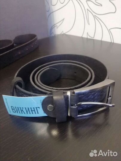 Мужской кожаный ремень