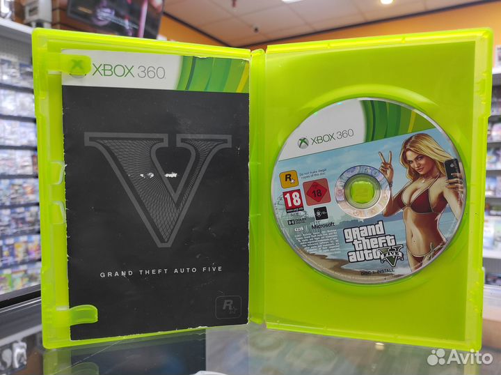 Grand Theft Auto V (б/у) Xbox360