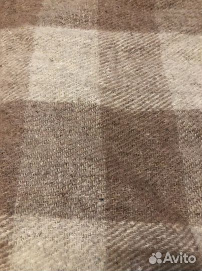 Плед шерсть новый