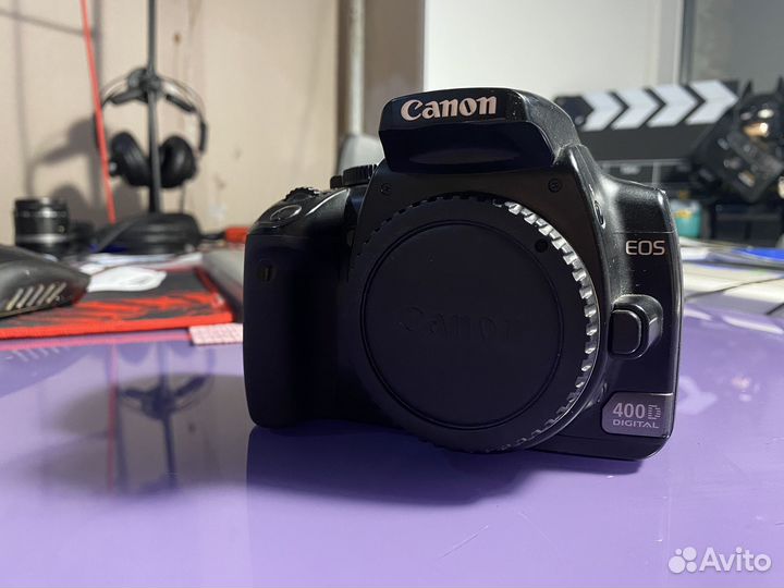 Фотоаппарат canon 400d объектив efs 18-55mm