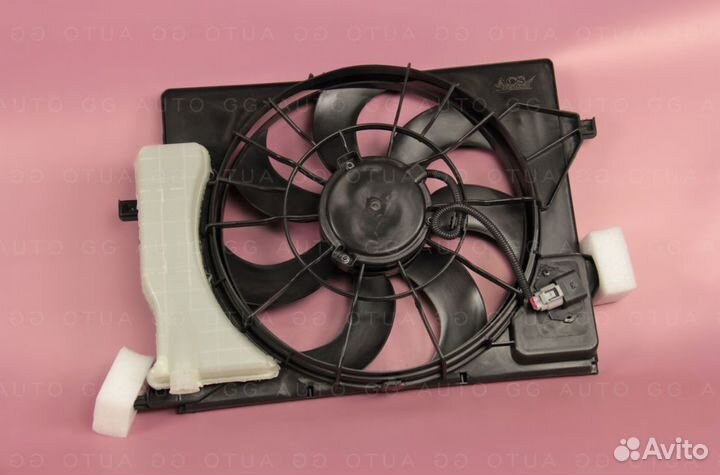 Вентилятор радиатора охлаждения Hyundai Solaris2