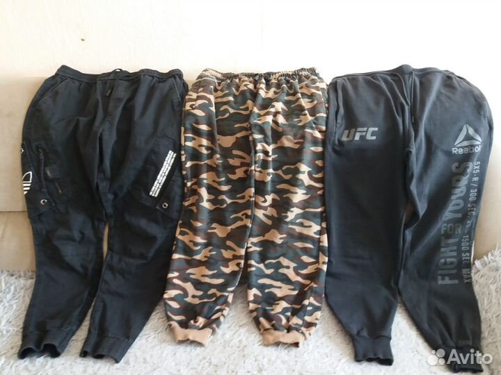 Джоггеры большого размера на мальчика 152-158