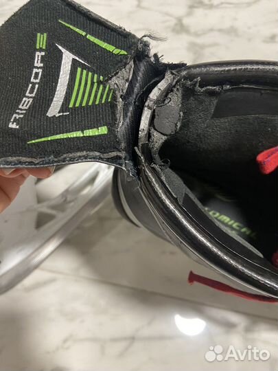 Коньки хоккейные ссм