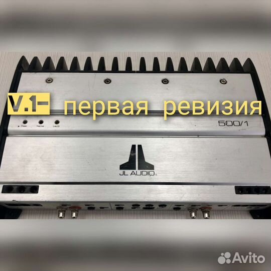 Усилитель jl audio 500/1 v1
