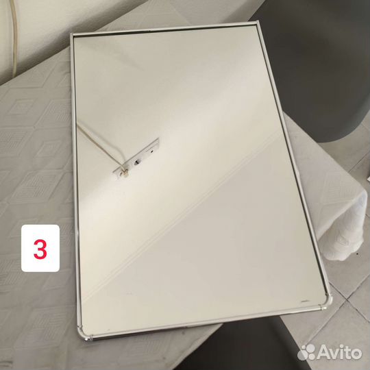 Зеркало настенное с пластинами